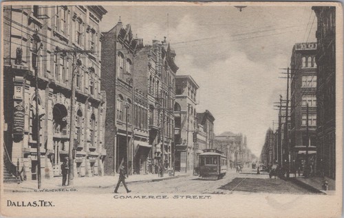 Commerce street dallas texas - street,