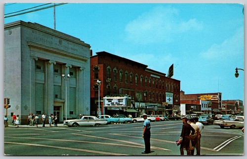 Busy main street nashua - main, new