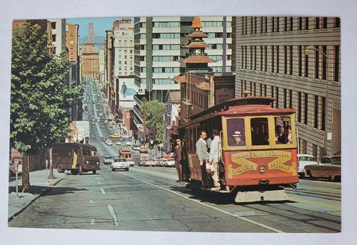 Postcard san francisco - francisco, cable