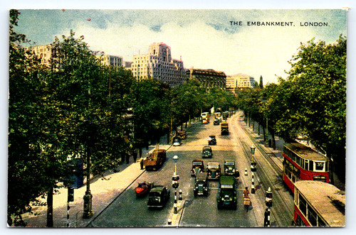 Postcard the embankment london - postcard,